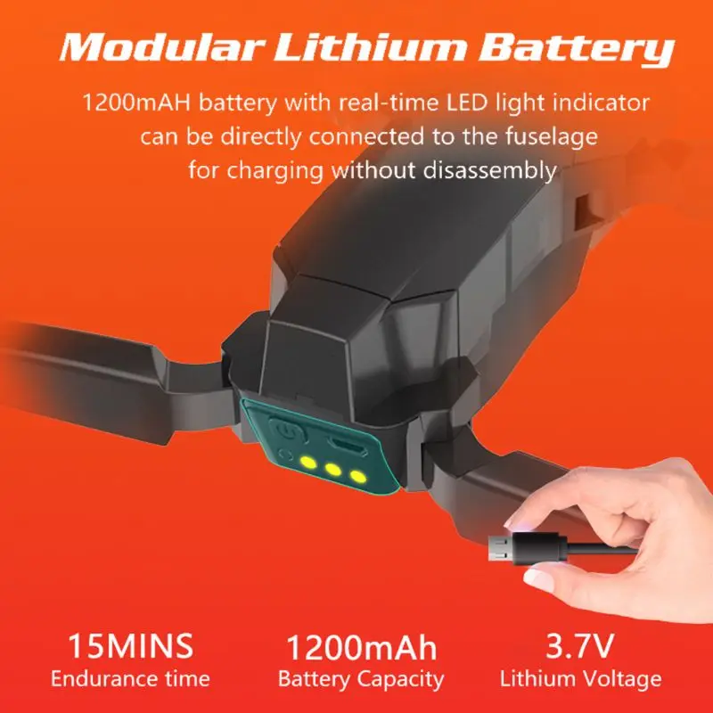 M65 Радиоуправляемый Дрон с камерой HD 1080P FPV wifi функция удержания высоты селфи Дрон складной Квадрокоптер