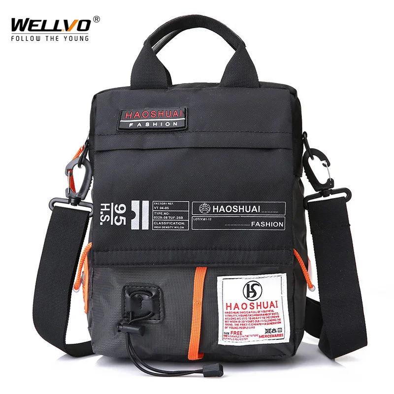  Men's Bag Messenger Bag Male Waterproof Nylon Camouflage Satchel Over the Shoulder Crossbody Bags H - 32846969119