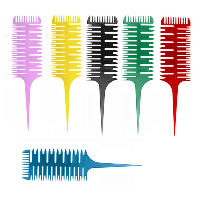 4 Цвета Профессиональный Легко Применение плетение волос гребень для плетения