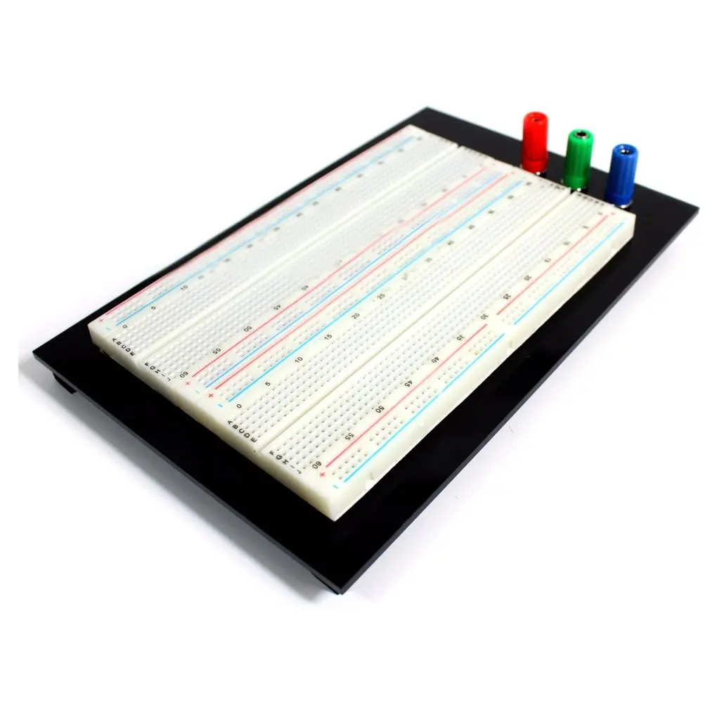 1660 Points ZY-204 Mini Solderless Prototype Breadboard Protoboard PCB Universal Circuit Test Board DIY Tools Bread Board:  Model Number: ZY-204 DIY Supplies: Electrical Output Type: / Two terminal Strips: 1260 tie points Four distribution strips: 400 tie points Terminals: 3 