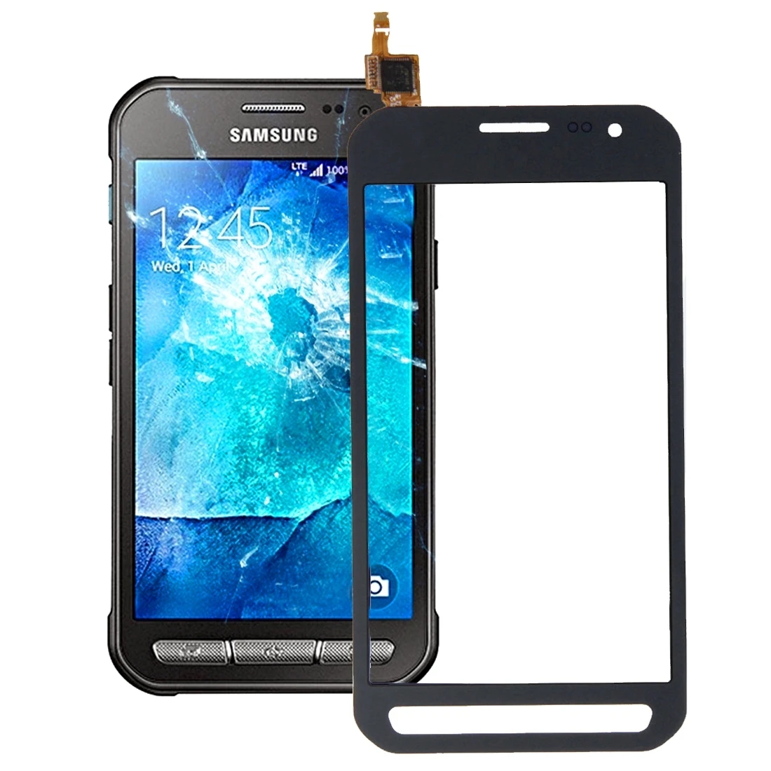 Для samsung Galaxy Xcover 3/G388 ЖК-экран с сенсорной панелью дигитайзер стекло датчик в сборе