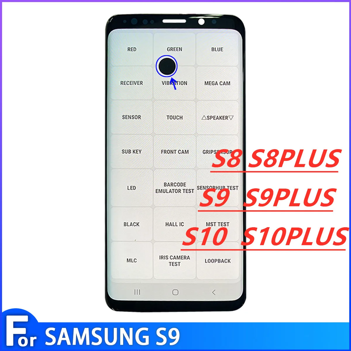 Точечный OLED ЖК-экран для Samsung Galaxy S8 + G950A G950U G950F Plus G955 G955F ЖК S9 S10 дисплей сенсорный