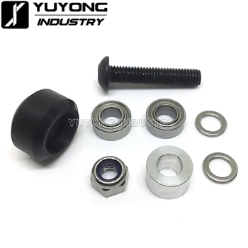 

High precision CNC delrin Mini v wheel kits for Openbuilds v-slot linear rail system