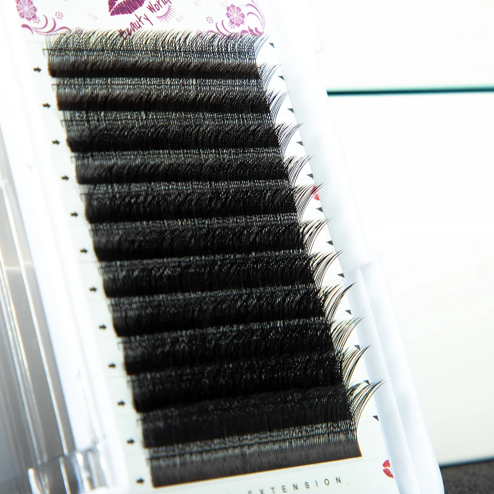 

Easy Graft Faux Mink Y Shape Volume Eyelash Extension 8-13 Mixed Length Individual YY False Eyelashes W Weave Lash Makeup Tools