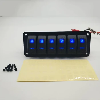 

Boat Rocker Switch Panel 12-24V Parts Accessories Universal Car Marine