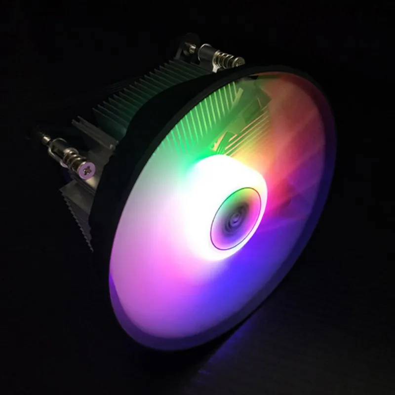 1 Процессор радиатор светодиодный радиатор LGA Intel mute кулер вентилятор LGA 1150/1151/1155/1156/1366