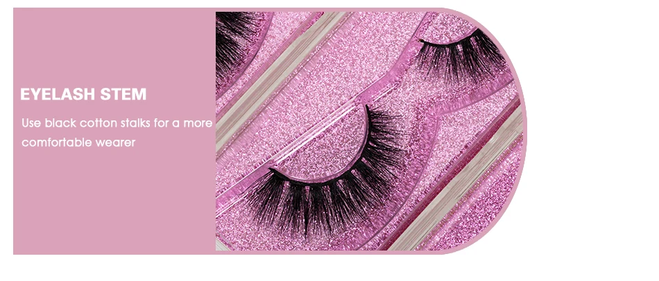 SEXYSHEEP Mink Lashes 3D Mink Eyelashes Cruelty free Lashes Handmade Reusable Natural Eyelashes False Lashes Makeup