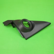 Beler черный 12 В ABS передняя правая дверь столб твитер крышка отделка гарнир Подходит для Honda Accord