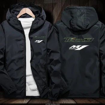 

Motorcycle for TECH3 Jacket Windproof M1 Jacket Mobike Riding Hooded Suit Windbreaker Racing Suit Kh
