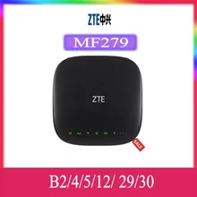 ZTE enrutador móvil MF279T 4G Original, punto de acceso WiFi de bolsillo, LTE, batería de 3000mAh, soporte B2/B4/B5/B12/B29/B30, desbloqueado