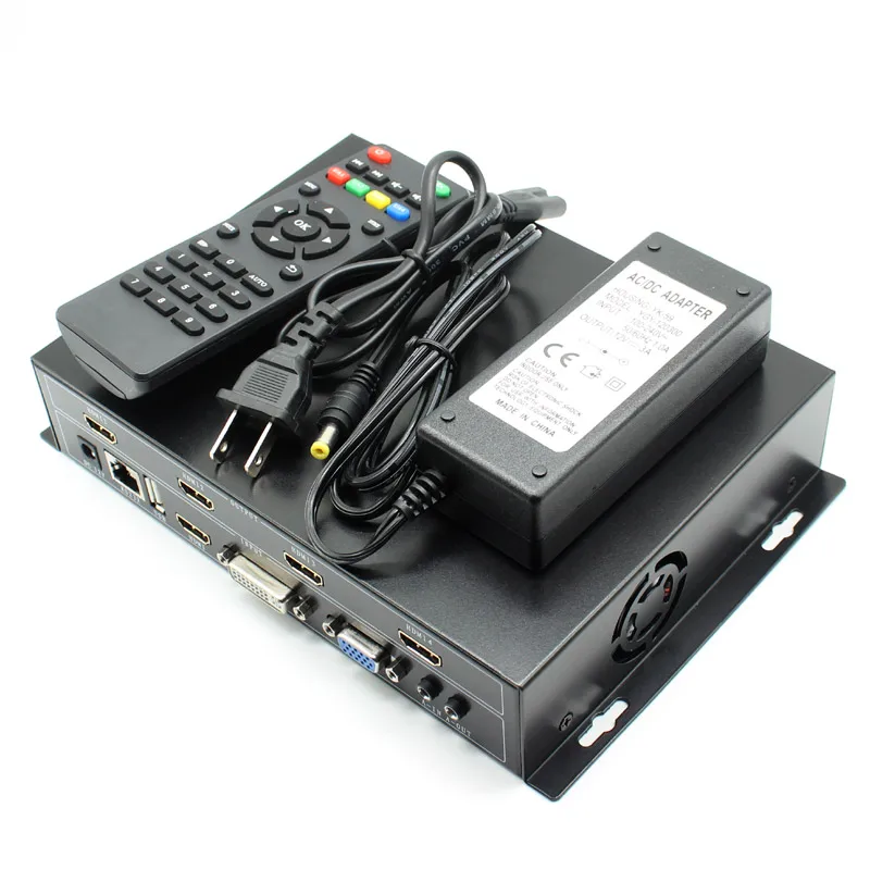 4 канала 4ch ТВ видео настенный контроллер HDMI DVI VGA USB RS232 видео процессор 2x2,2x1,1x2,1x3,1x4,4x1