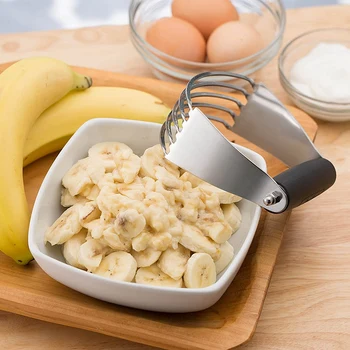 

Stainless Steel Oil Noodle Mixer Hand-Held Butter Mixing and Cutting Household Baking Powder Mixer
