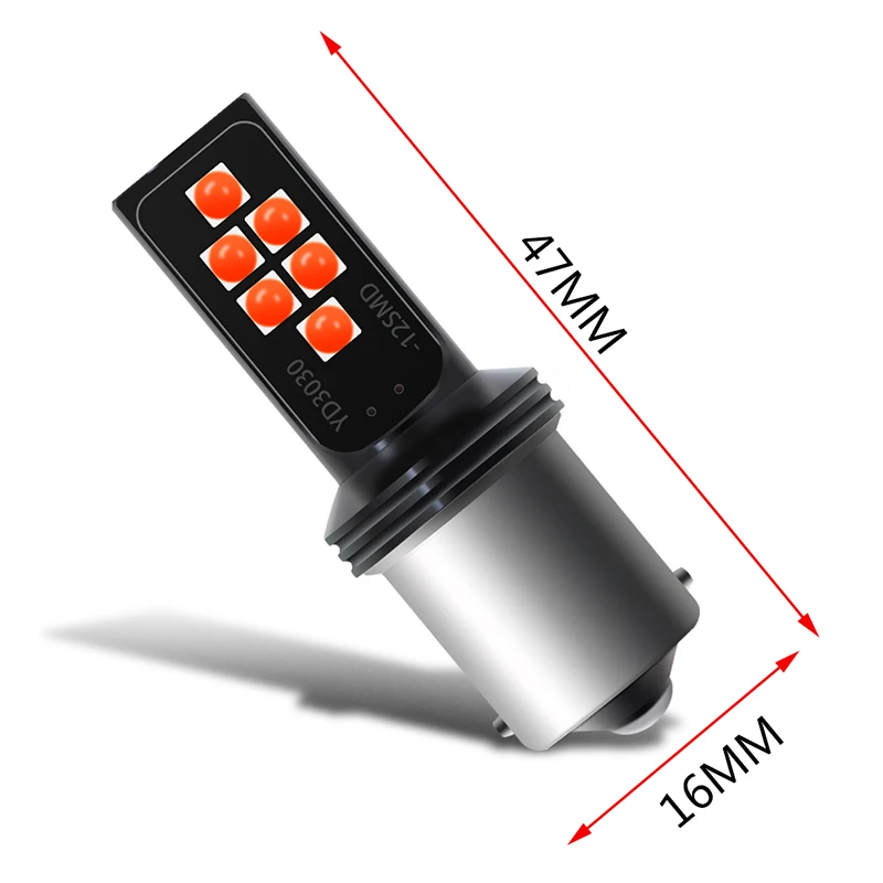 2 шт. 1156 BA15s 7506 P21W R10W Cree чип светодиодный автомобильный сигнал поворота тормозной фонарь лампа авто задний Реверс лампа дневного света