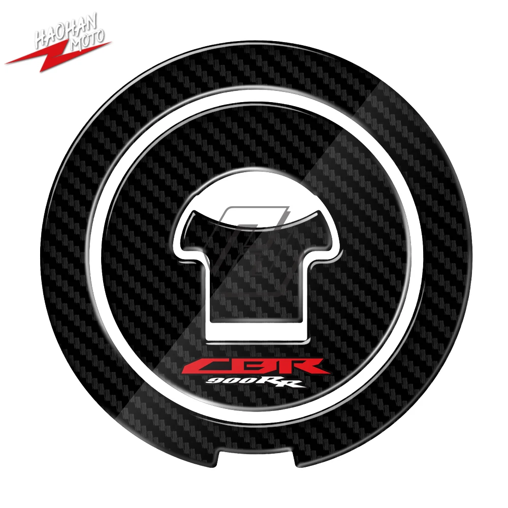 

For Honda CBR900RR CBR 900RR 929RR 954RR 1993-2004 3D Carbon-look Fuel Gas Cap Protector Decals
