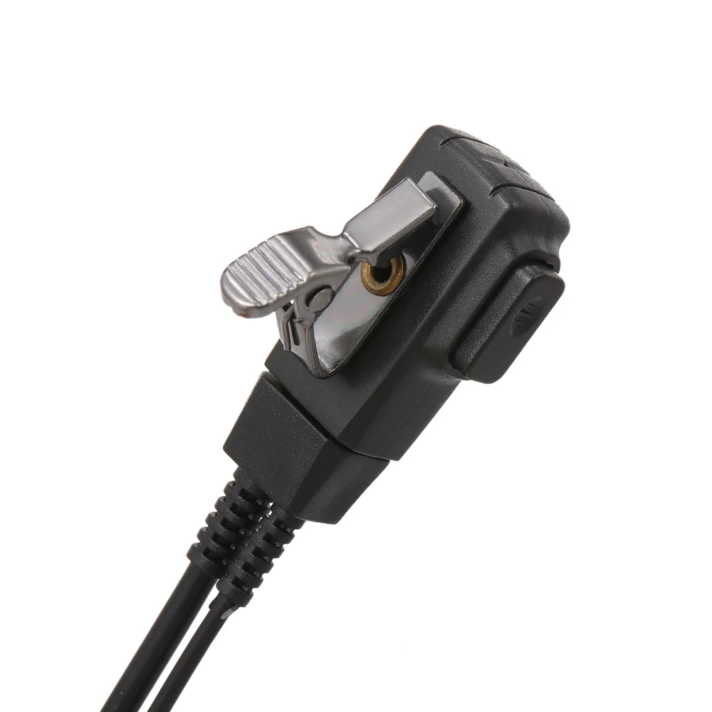 Наушники Walkie Talkie 2 Pin Covert Акустическая трубка наушник гарнитура с микрофоном стандарт голосовой связи PTT для Motorola двухсторонняя рация K/M штекер