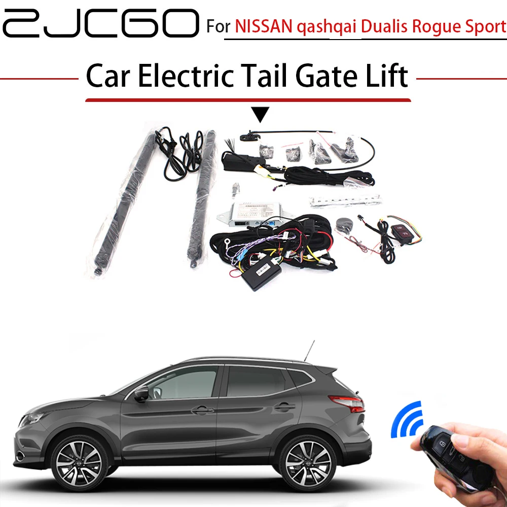 

ZJCGO Car Electric Tail Gate Lift Trunk Rear Door Assist for NISSAN qashqai Dualis Rogue Sport Original Car key Remote Control