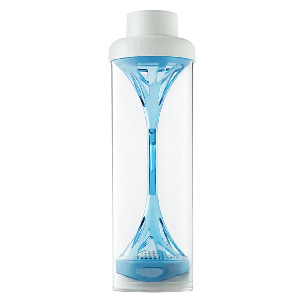 Practical Piston Purifying And Filtering Tap Water Cup Drinking Water Purifying Creative Sports Plastic Cup