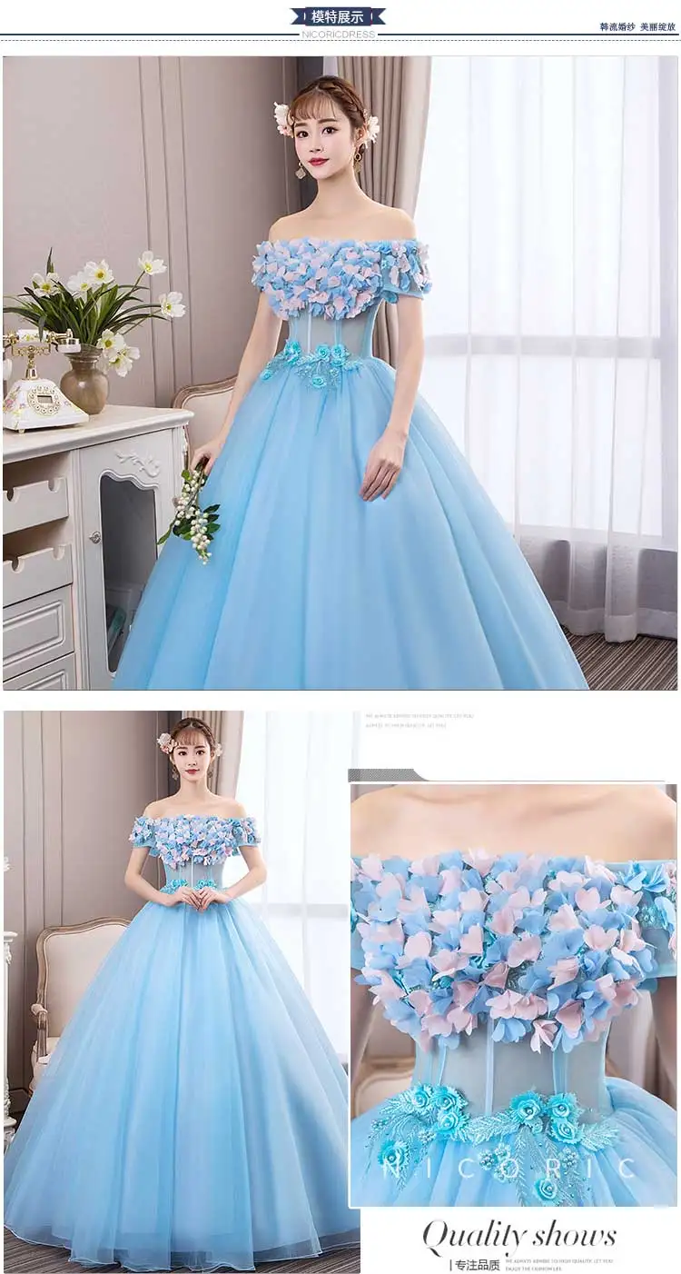 Robe De Soiree Новое Элегантное бальное платье с коротким рукавом и открытыми плечами, классическое цветочное бальное платье Бальные платья