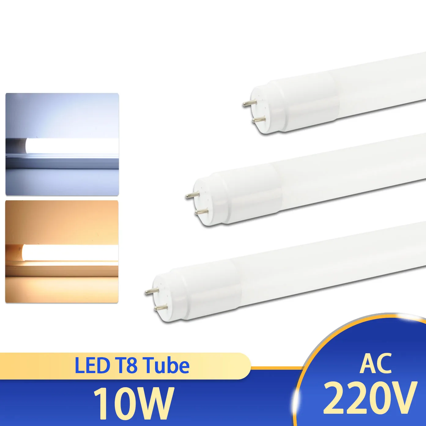 GreenEye Nano Материал светодиодный T8 трубки 10w 60 см 2Ft AC220v 110 люминесцентный светильник