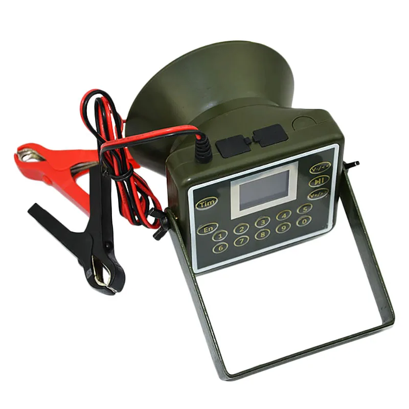 Army Green Охота Птица звонящий 60 Вт динамик птица звук Mp3 плеер Гусь утка ворона звук звонящий охотничья приманка с таймером Поддержка Арабский Русс - Цвет: Army Green