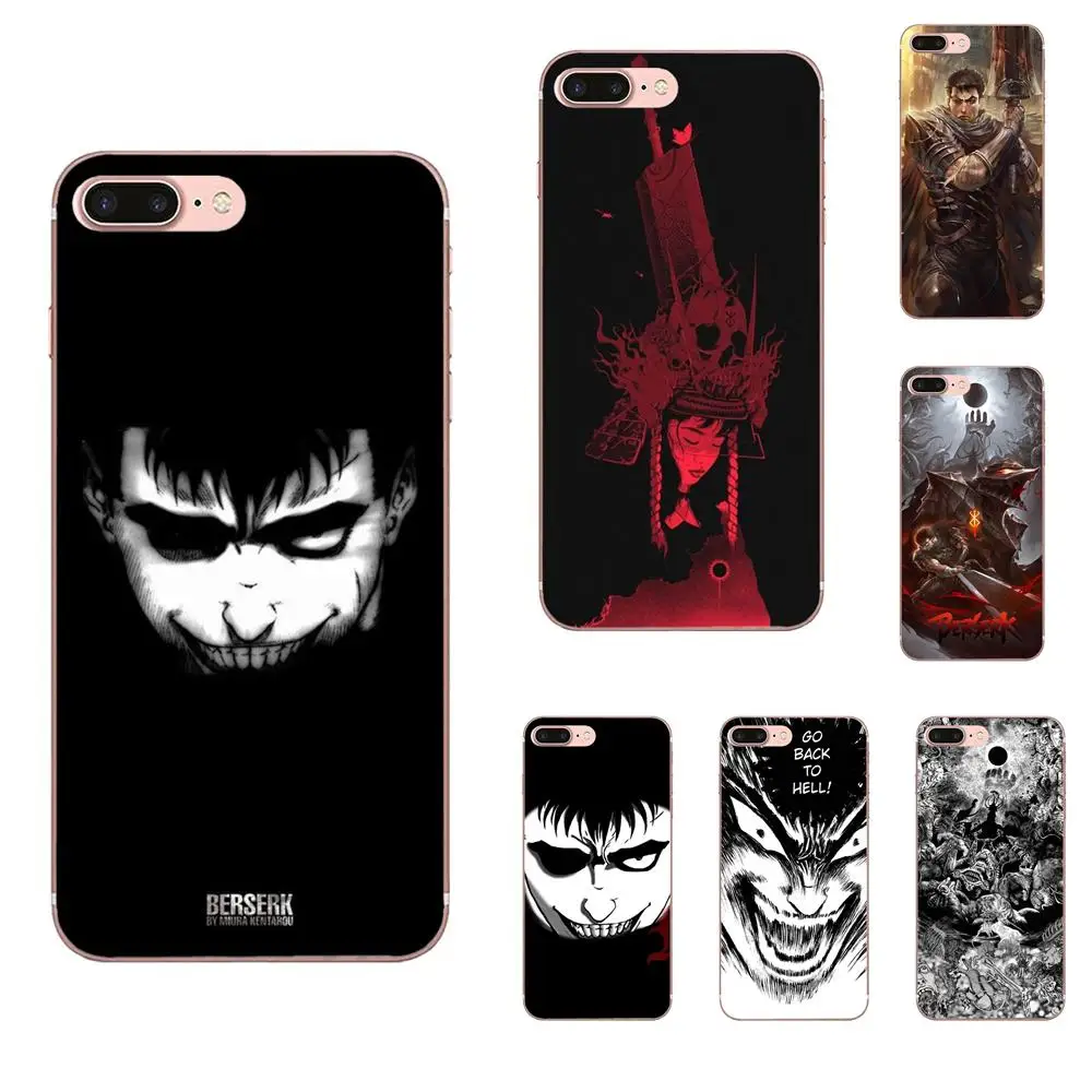 Мягкие чехлы из ТПУ Berserk Anime для Huawei Honor Mate Nova Note 20 20s 30 5 5I 5T 7C 8A 8X 9X 10 Pro Lite