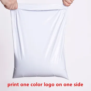 

500pcs 17x30cm Custom Logo Bag Plastic Envelope Bag Self-seal Adhesive Courier Storage Bags Mailer Postal Shipping Mailing Bag