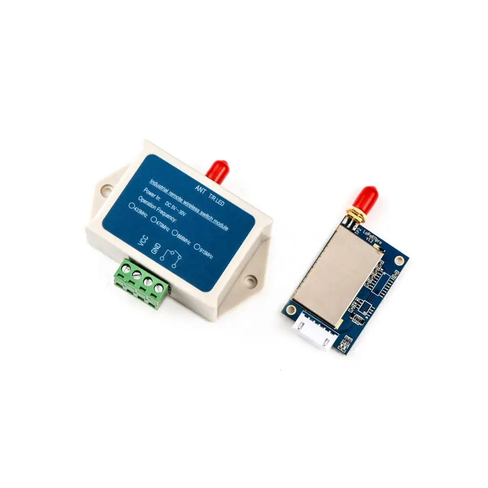 Сухой контактный сигнал I/O | Релейный модуль SK200 100 мВт Макс 6 км lora беспроводной