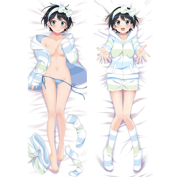 

New Kanojo Okarishimasu Anime Body Pillow Case Cover Ruka Sarashina Anime Girl Dakimakura Hugging Pillow Cases Otaku Home Decor