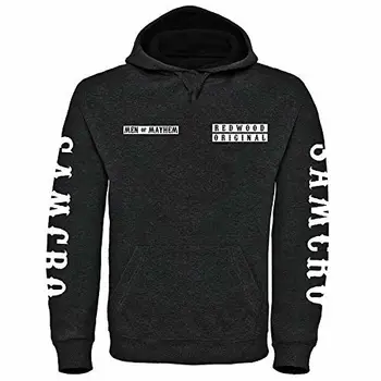 

Sudadera con capucha de Sons of Anarchy – Parche Redwood Original de Jax Teller