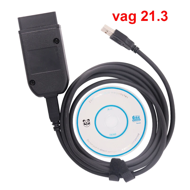 21.3 Интерфейс Hex V2 Vagcom Obd2 сканер диагностический инструмент для VW AUDI Skoda Seat ATMEGA162 +