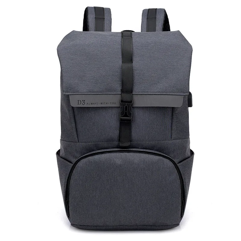 

2018 New Style MEN'S Backpack Shoulder Bag Leisure Bag USB Charging Travel Computer Backpack Schoolbag Customizable