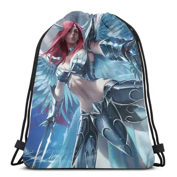 

New Hot Elsa Fashion Cartoon Student School High Quality Backpack Boys Woman Girls Drawstring bag