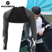 ROCKBROSS летняя уличная спортивная шаль манжета для мужчин и женщин ледяная шелковая анти-УФ велосипедная нарукавники волейбол Рыбалка бег нарукавники