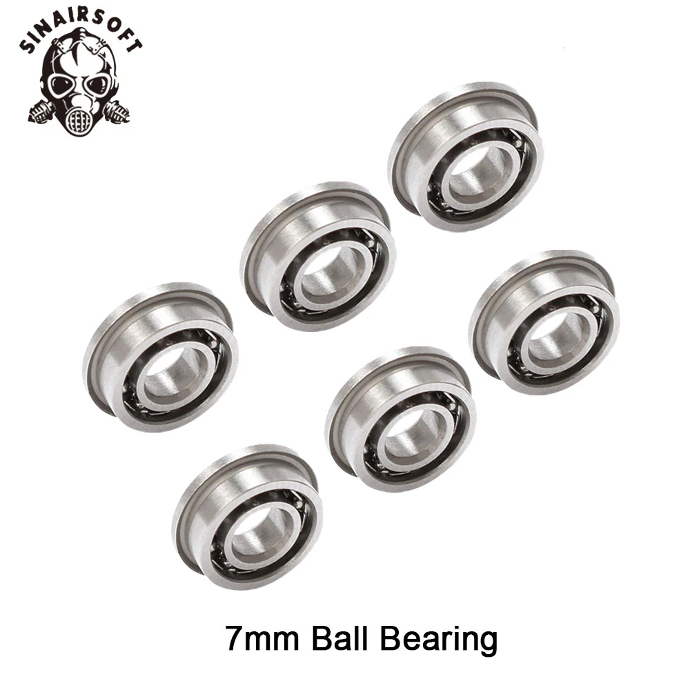 7mm Stainless Steel High Precision Ball Bearing Fit Airsoft AEG Ver.2/3 Gearbox For Hunting Paintball Shooting Accessories