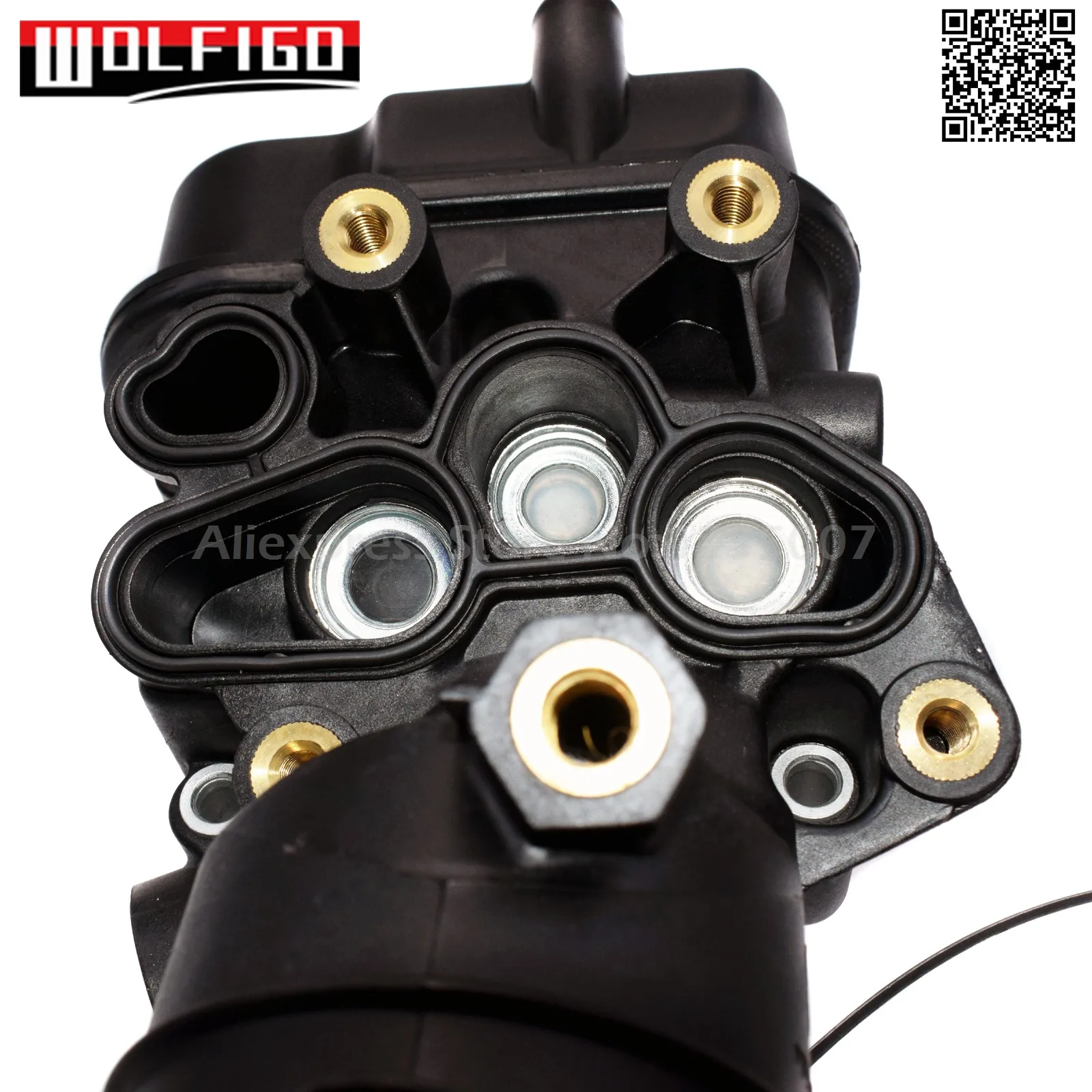 WOLFIGO корпус масляного фильтра с уплотнением в сборе для AUDI A3 SEAT ALTEA VW GOLF V 06D115397D, 06D115397G, 06D115397J, 06D115397K