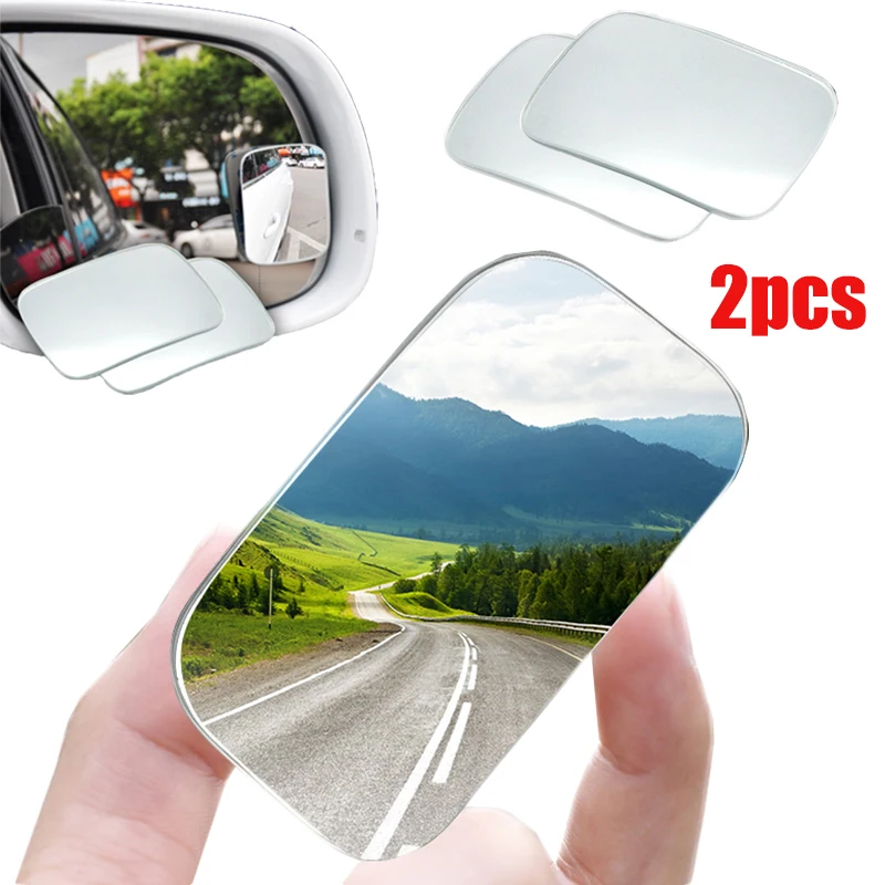 

Blind Spot Mirror for Car Outside Auxiliary Mirror Rearview Mirror Sticky Convex Wide Angle Parking Reversing Rear View Mirrors