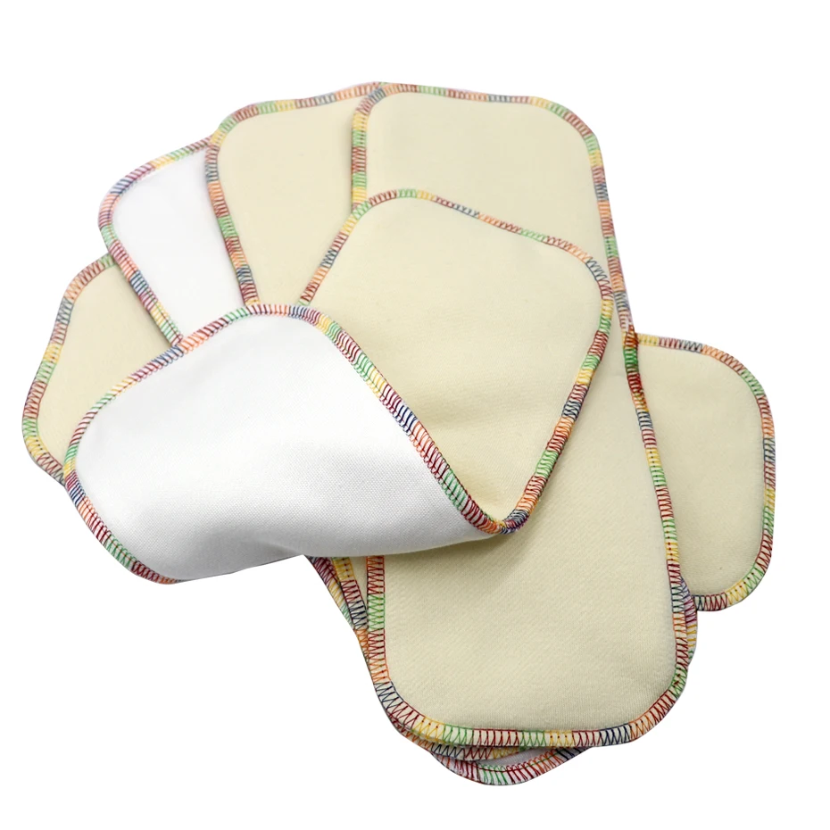 On Sale Cloth Diapers Insert Organic Ecological Bamboo Cotton Baby 4-Layers Children One-Size bWwnMVppJwn