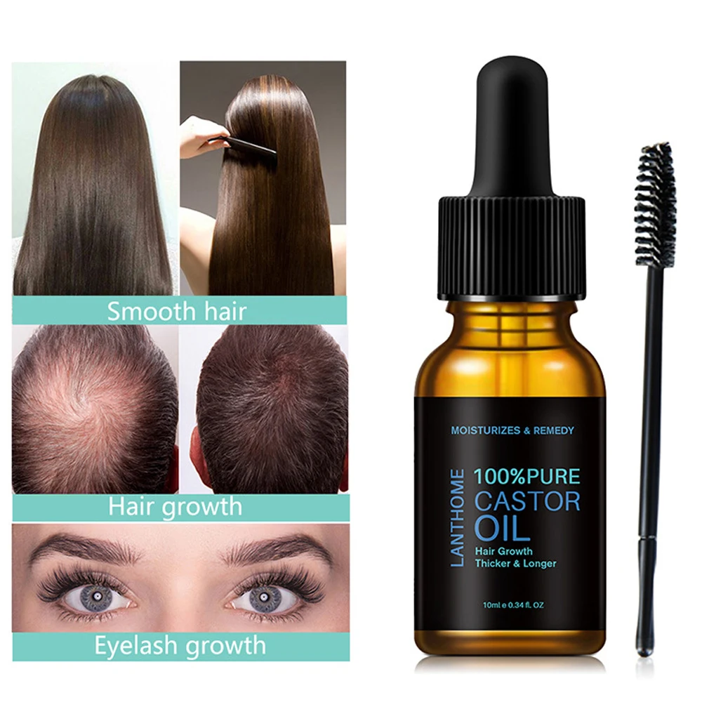 Barbara Kazana Olej Rycynowy Na Guzy Serum wzmacniające rzęsy czysty wzrost włosów olej rycynowy kuracje na  porost rzęs brwi broda włoskowate ochrona oczu wydłużenie|Kuracje na porost  rzęs| - AliExpress