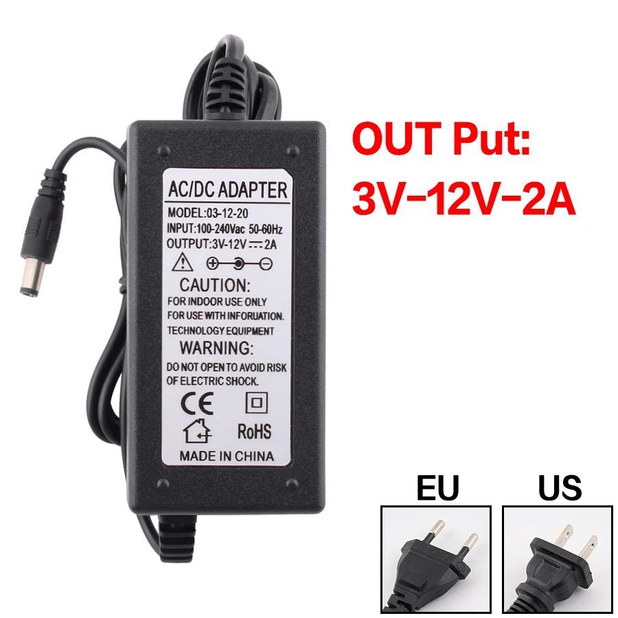 adaptador de alimentação, AC 220V, 110V, para