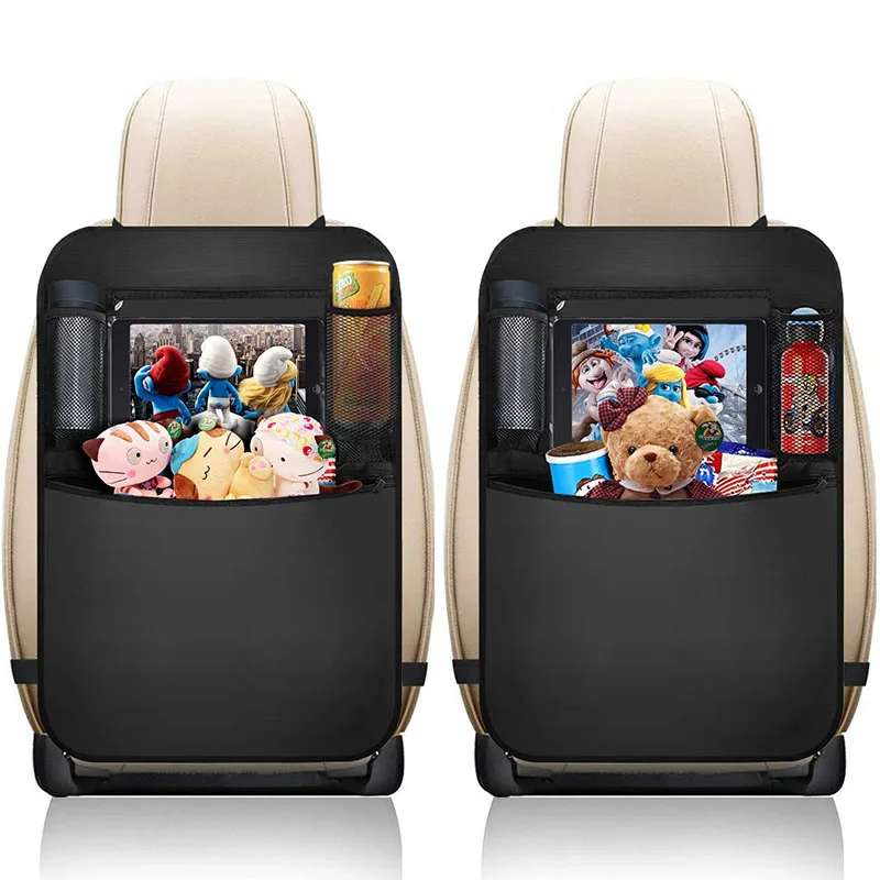 Органайзер на спинку сиденья автомобиля для детей противоударные коврики