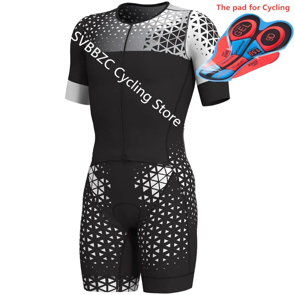 Мужской спортивный костюм для триатлона, спортивная одежда, Ropa Ciclismo Maillot, Быстросохнущий комплект одежды из Джерси для велоспорта - Цвет: 04-Pic Color