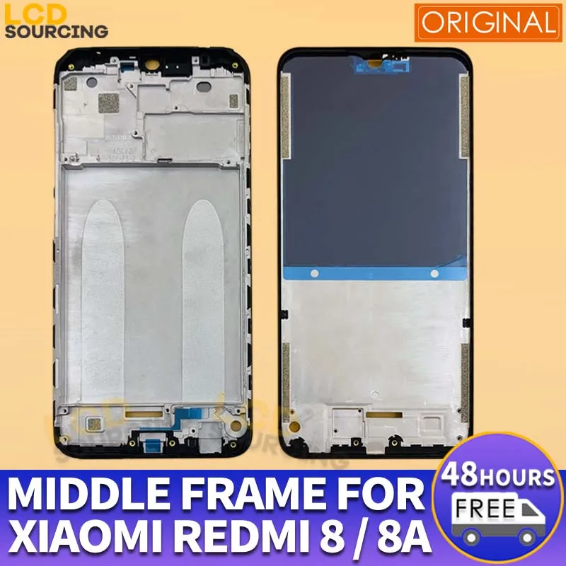 100% оригинальная 6 22 дюймовая средняя рамка для Redmi 8A передняя сменный корпус 8 |