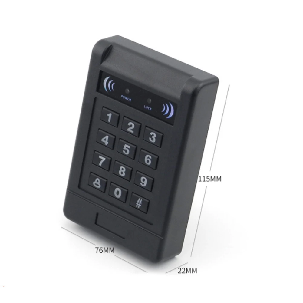 Кнопка управления заводской домашней безопасности Простая установка клавиатуры пароль с кабелями электронный дом офисная дверь контроллер доступа