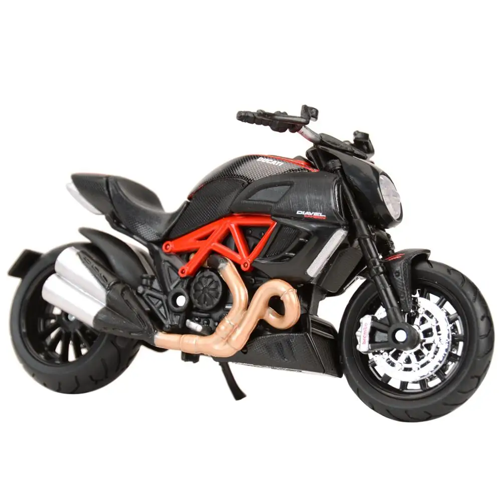 Maisto 1:18 Ducati Diavel Carbon Static Die Cast Vehicles Collectible Hobbies Motorcycle Model Toys 2