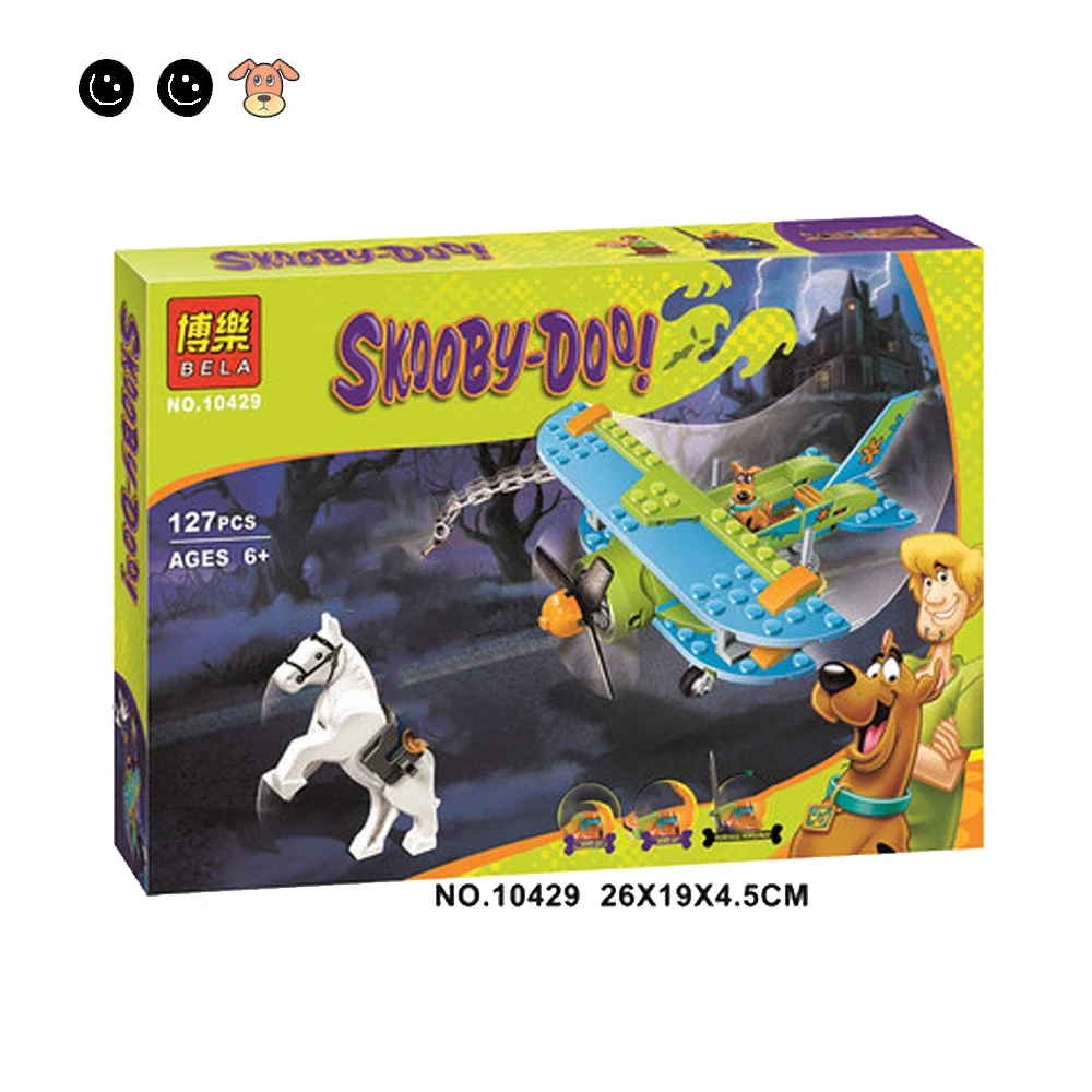 Fit Scooby Doo 75901 фильмы таинственный самолет Приключения Набор Собака лошадь мини