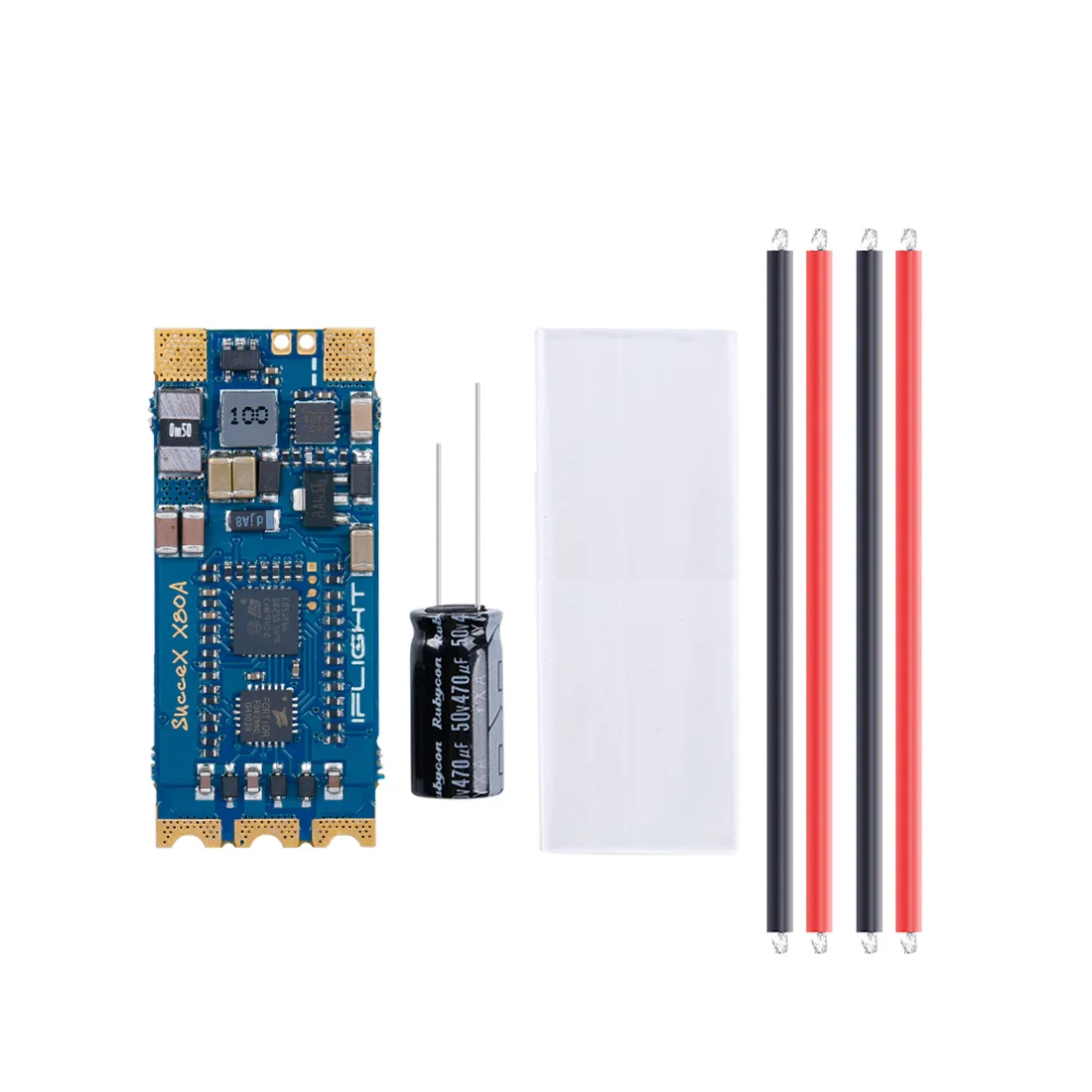 Дрон iFlight SucceX X80A 80A ESC 2-8S BLHeli-32 бит X-Class с поддержкой одного DShot150/300/600/1200/MultiShot/OneShot RC