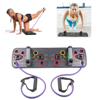 

Push Up Board With Instruction Print Body Building Fitness Exercise Tools Men Women Push-up Stands For GYM Body Training