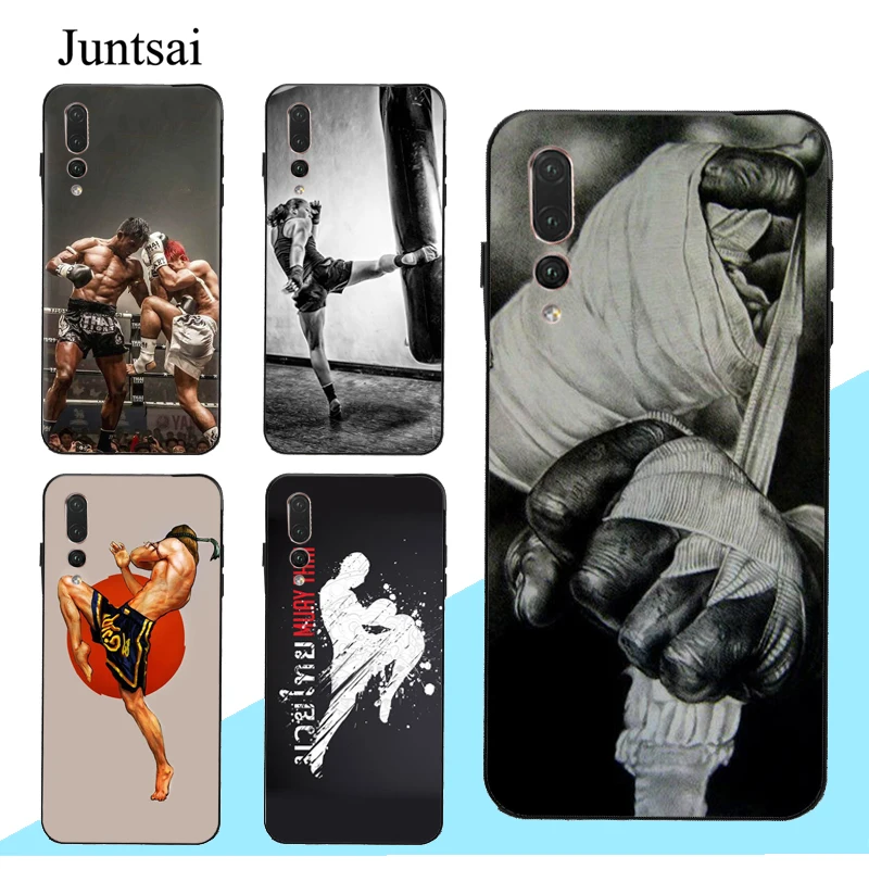 Чехол Muay Thai для кикбоксинга Huawei P20 P30 P40 Lite Pro Mate 10 20 30 P Smart 2019 Z|Бамперы| |