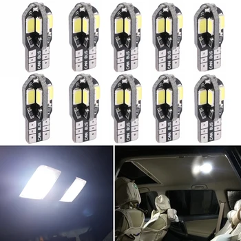

10x W5W T10 No OBC Error LED Car Interior Bulb Side Wedge Light For Daewoo Nexia Matiz Lanos Nubira Espero Leganza Kalos Gentra