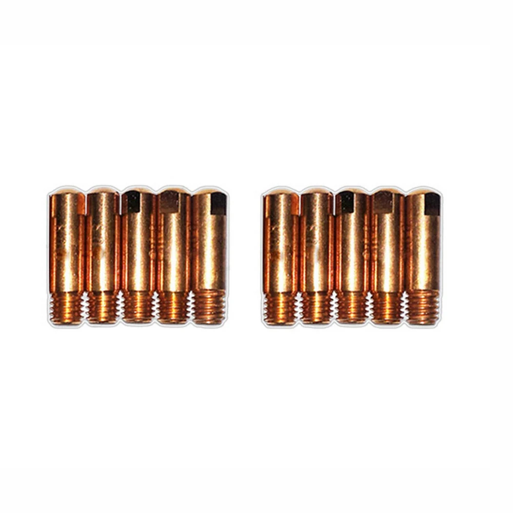 MB15/150 19Pcs Welding Torch Part Kit Accessories Nozzle Insulating Sleeve Four nozzles NW 12 10 electric nozzles M6 0.8mm